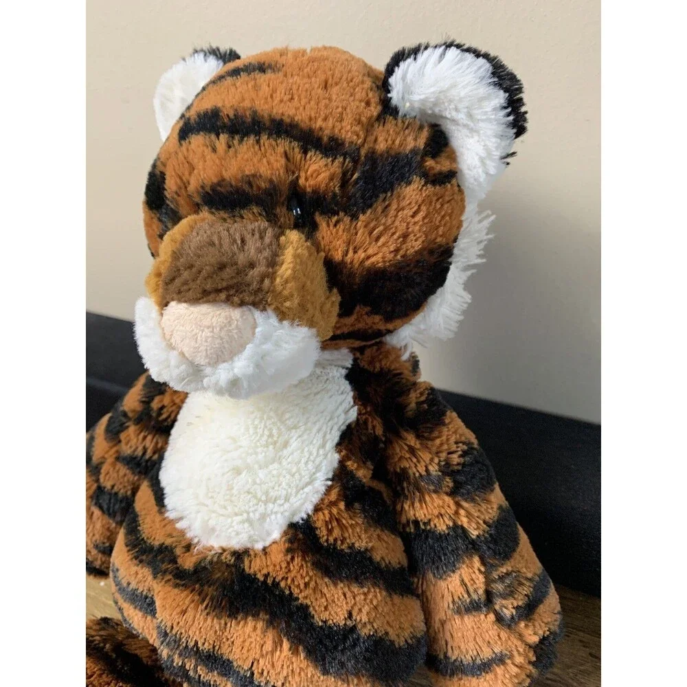 Mary Meyer Marshmallow Tiger Plush Stuffed Animal Soft Orange Black